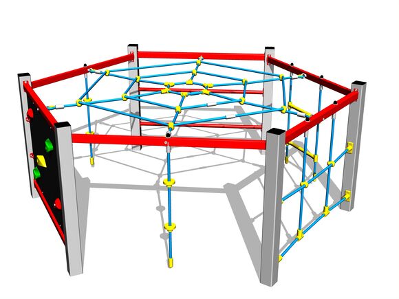 Set căţărare - argintiu