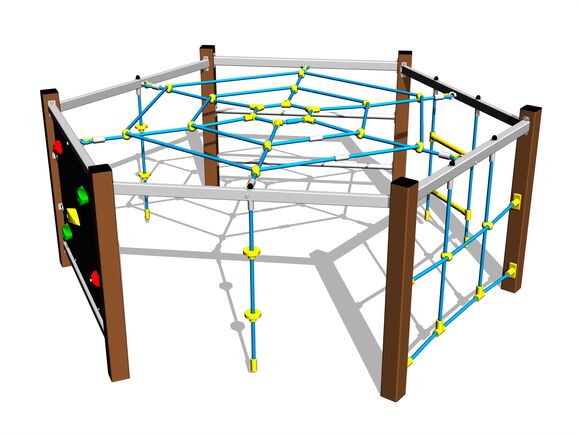 Set căţărare - maro