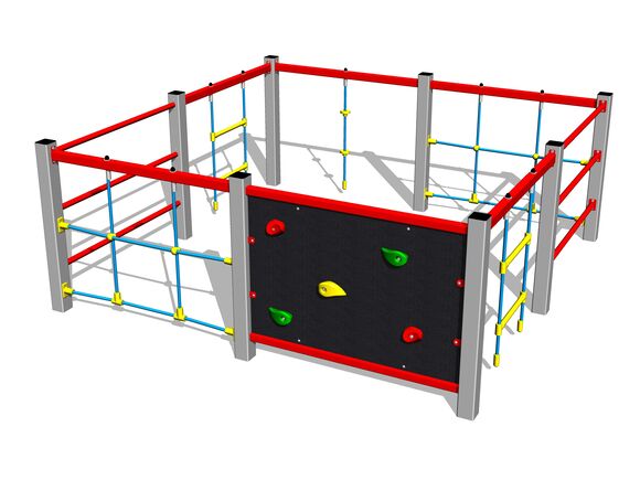 Set căţărare - argintiu