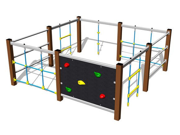 Set căţărare - maro