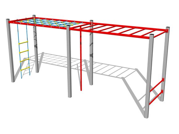 Set căţărare - argintiu