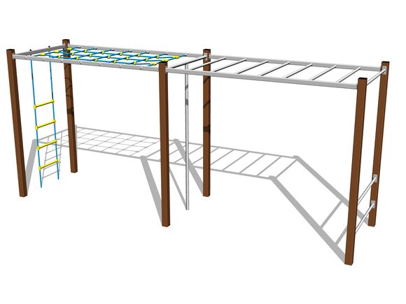 Set căţărare - maro