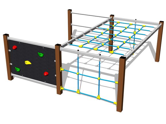 Set căţărare - maro