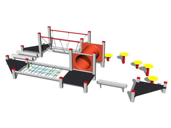 Traseul îndemânării SD101KS - argintiu