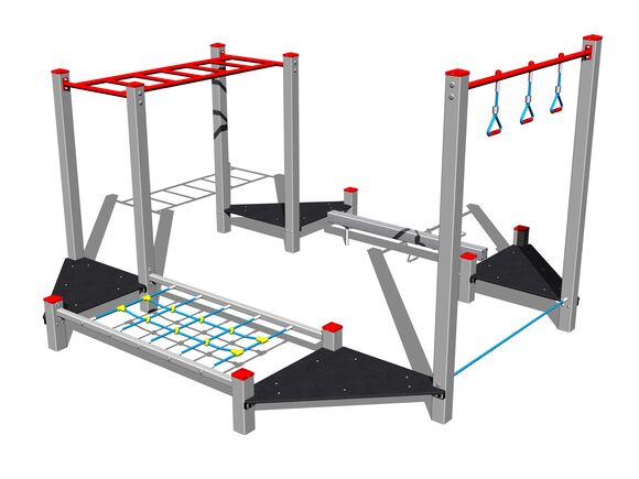 Traseul îndemânării SD104KS - argintiu