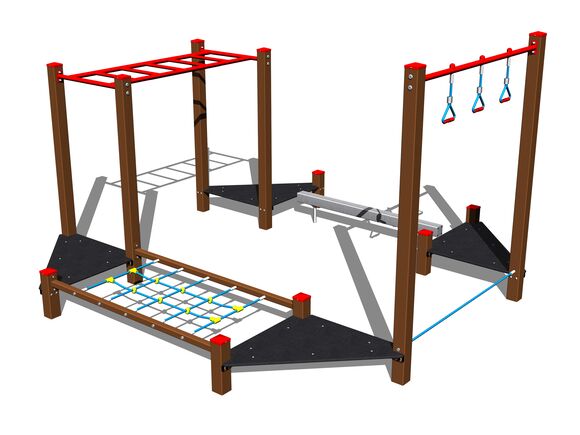 Traseul îndemânării SD104KW - maro