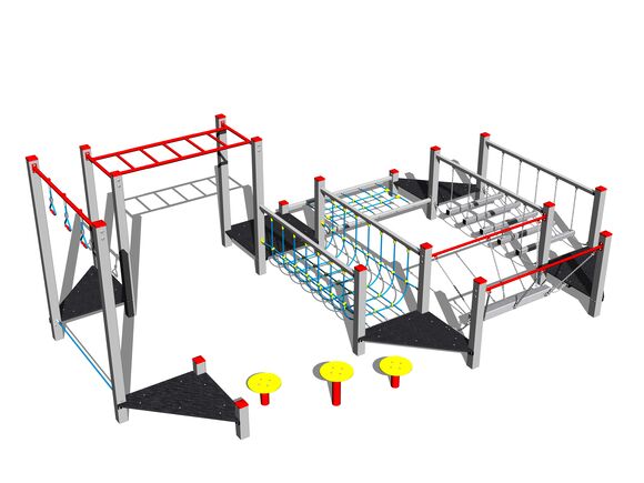 Traseul îndemânării SD105KS - argintiu