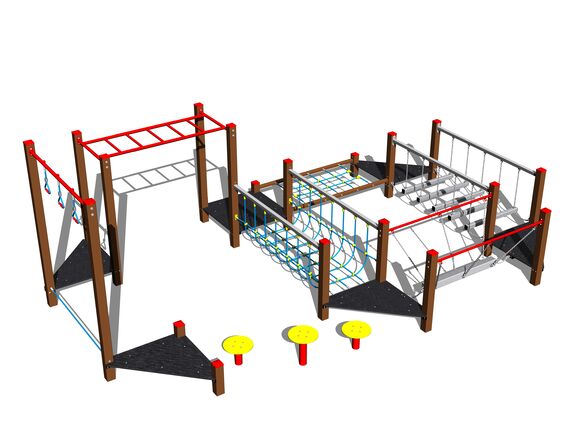 Traseul îndemânării SD105KW - maro