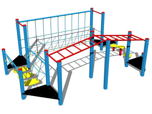 Traseul îndemânării SD107KB - albastru