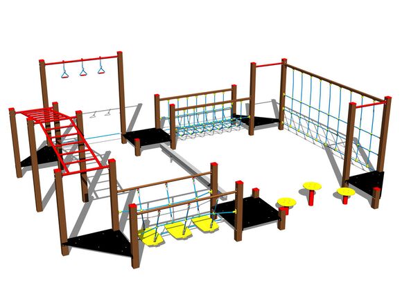Traseul îndemânării SD108KW - maro