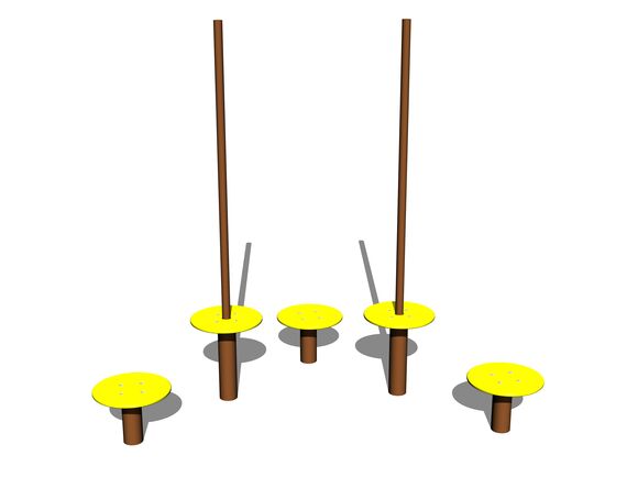 Traseul îndemânării SD113KW - maro