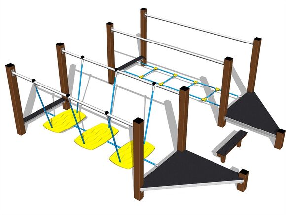 Traseul îndemânării - maro