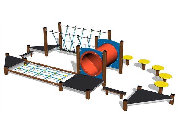 Traseul îndemânării - maro
