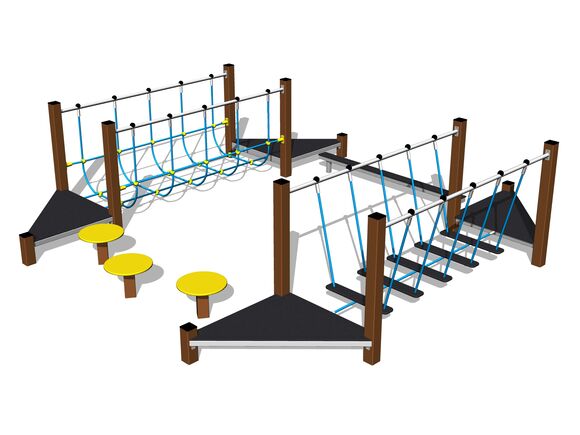 Traseul îndemânării - maro