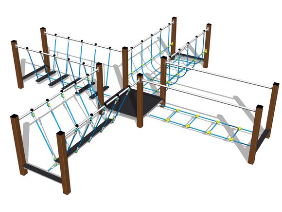 Traseul îndemânării - maro