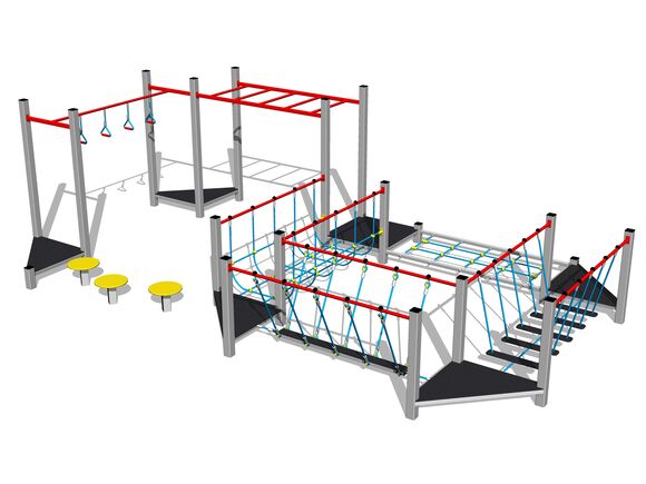 Traseul îndemânării - argintiu