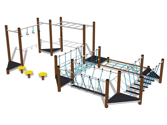 Traseul îndemânării - maro