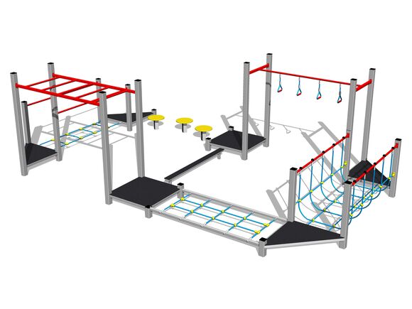 Traseul îndemânării - argintiu