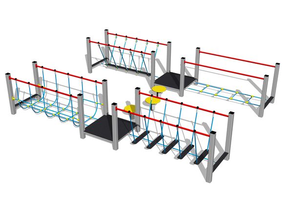 Traseul îndemânării - argintiu