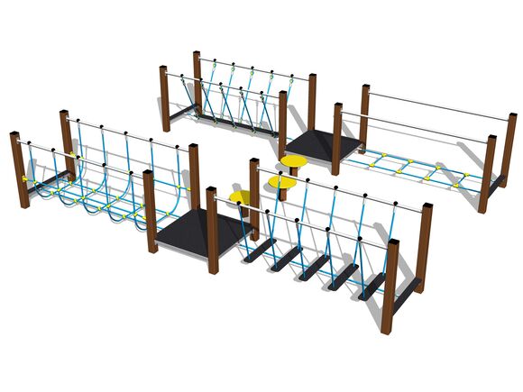 Traseul îndemânării - maro