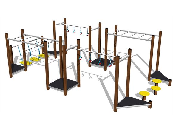 Traseul îndemânării - maro