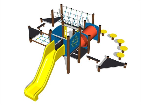 Traseul îndemânării - maro