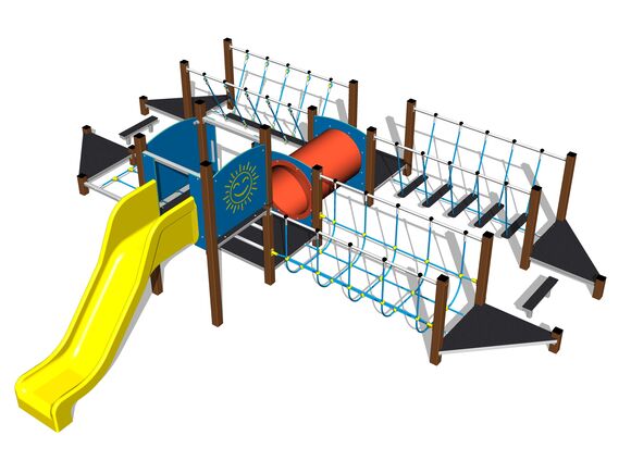 Traseul îndemânării - maro
