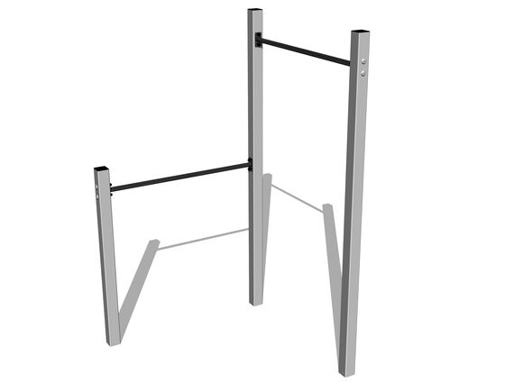 Set de antrenament stradal WS8001SD - argintiu