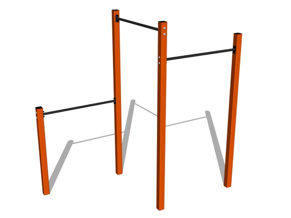 Set de antrenament stradal WS8003OD - portocaliu