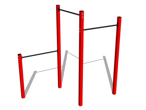 Set de antrenament stradal WS8003RD - roșu