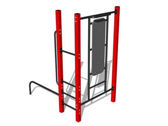 Set de antrenament stradal WS8005RD - roșu