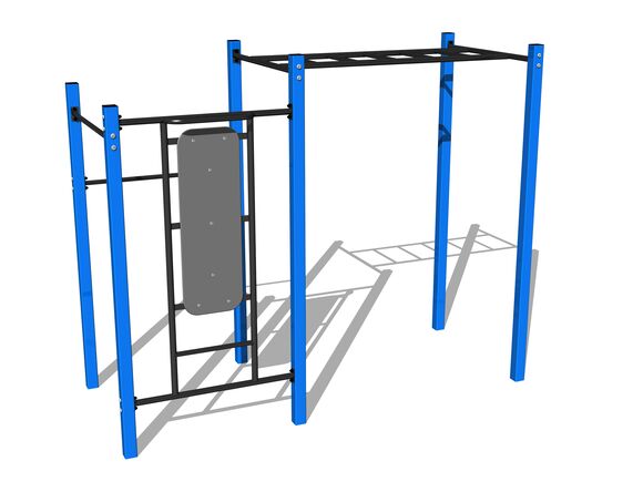 Set de antrenament stradal WS8010BD - albastru