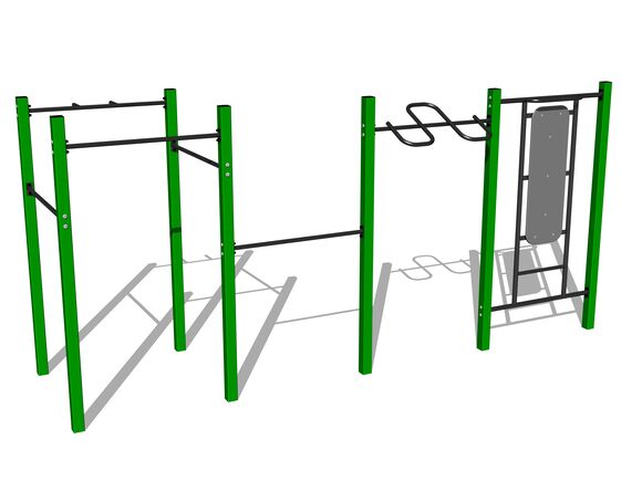 Set de antrenament stradal WS8012GD - verde