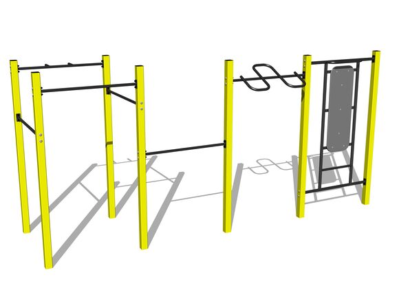 Set de antrenament stradal WS8012YD - galben