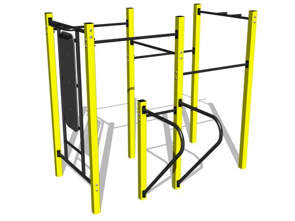 Set de antrenament stradal WS8013YD - galben