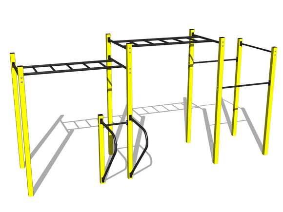 Set de antrenament stradal WS8015YD - galben