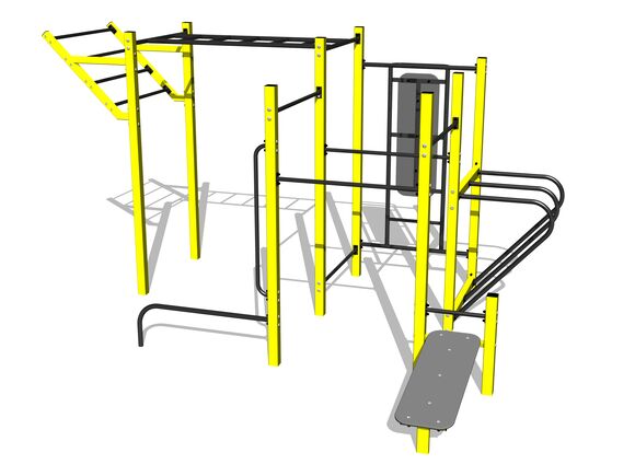 Set de antrenament stradal WS8020YD - galben