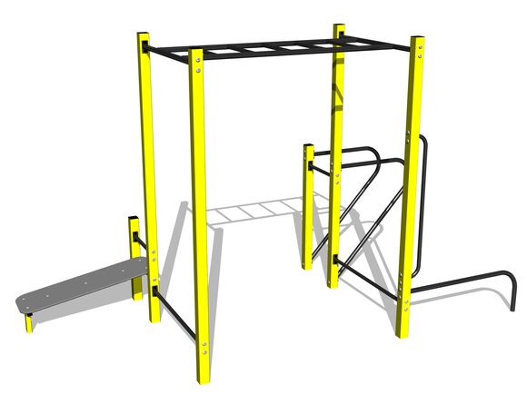 Set de antrenament stradal WS8024YD - galben