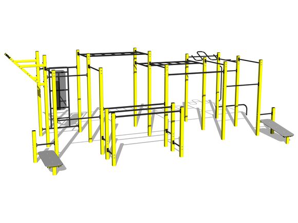 Set de antrenament stradal WS8030YD - galben