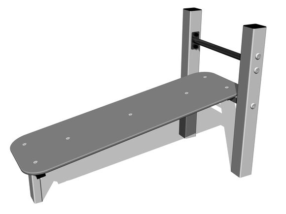 Echipament de antrenament stradal WP8006SD - argintiu