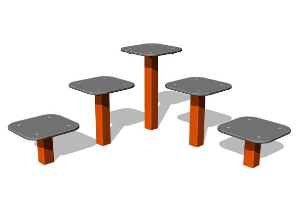 Echipament de antrenament stradal WP8007OD - portocaliu