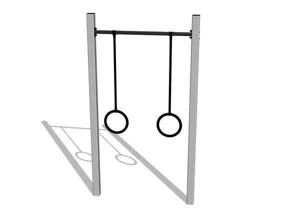 Echipament de antrenament stradal WP8014SD - argintiu