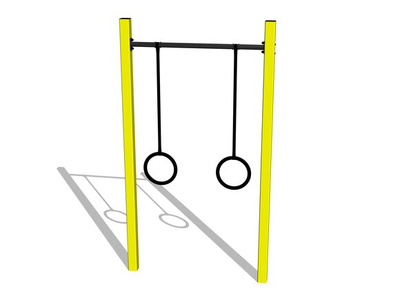Echipament de antrenament stradal WP8014YD - galben