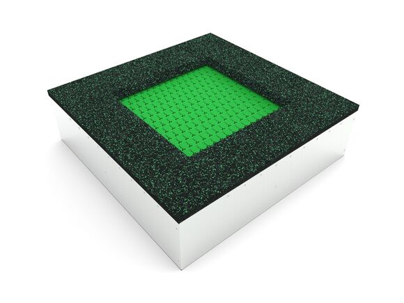 Trambulină TRA-C140-GZ - verde