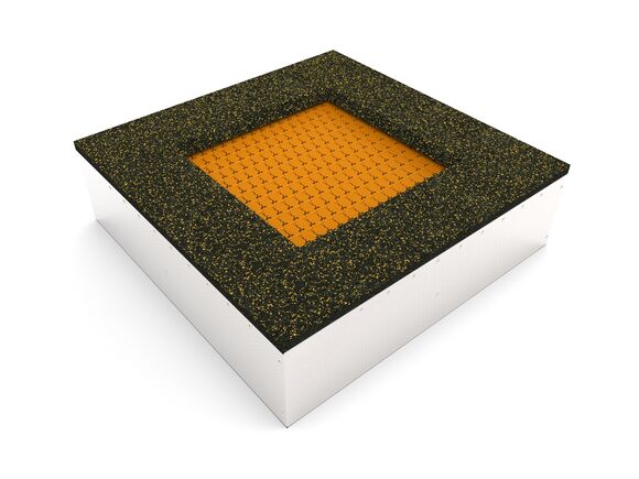 Trambulină TR-C140-OZ - portocaliu