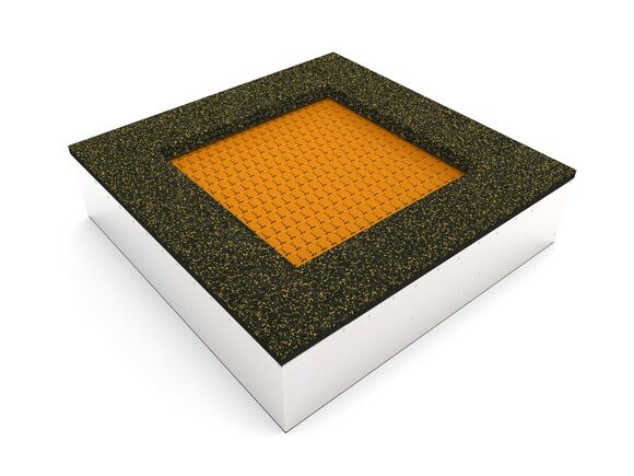 Trambulină TR-C160-OZ - portocaliu