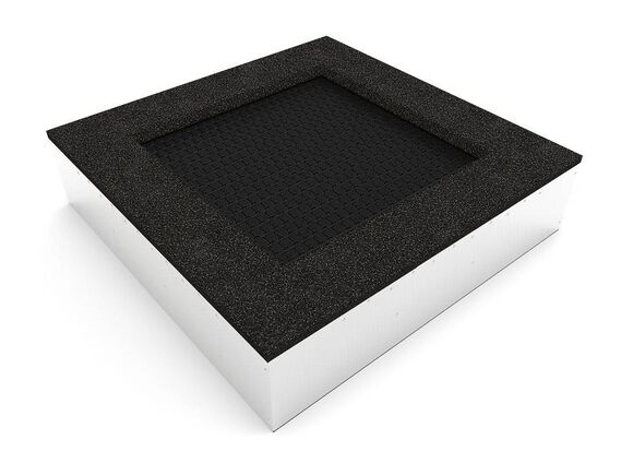 Trambulină TR-C180-DZ - negru