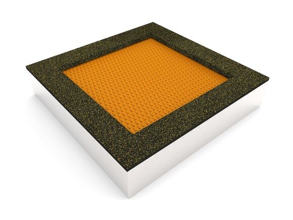 Trambulină TR-C210-OZ - portocaliu