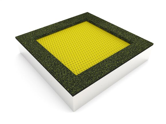 Trambulină TR-C210-YZ - galben