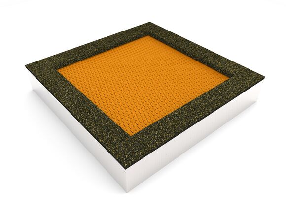 Trambulină TR-C240-OZ - portocaliu